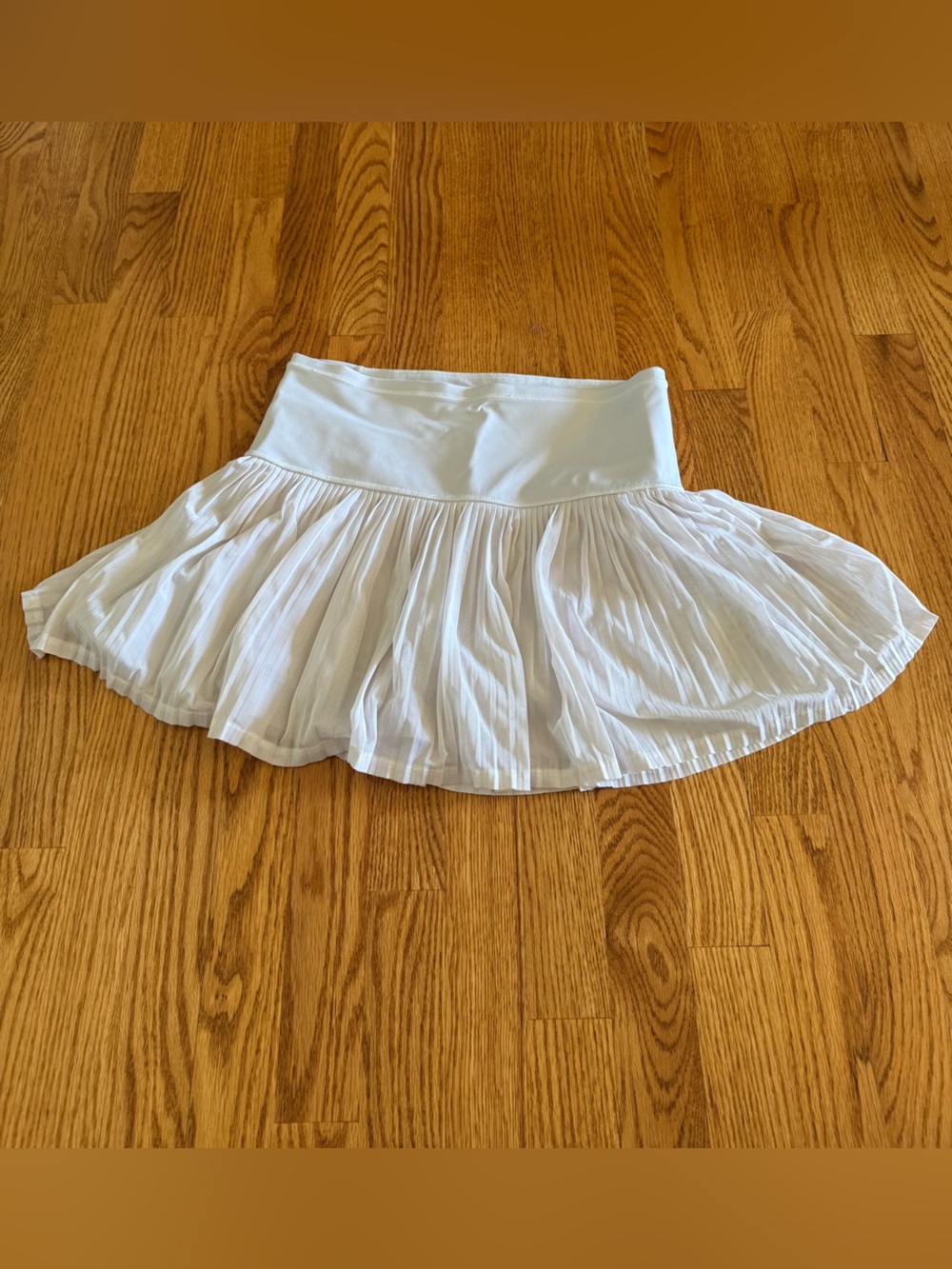 Athleta White A-Game Skort 13.5”